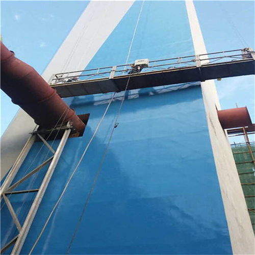 匠心筑高臺，畫筆繪長空——宏順建設混凝土煙囪外壁手工繪畫與腳手架施工紀實